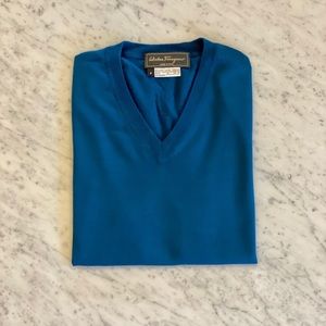 Ferragamo cashmere and silk sweater vest
